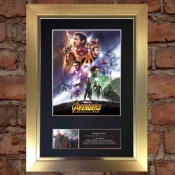 Avengers: Infinity War cast Pre-Printed Autograph