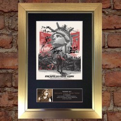 Escape From New York cast Pre-Printed autograph