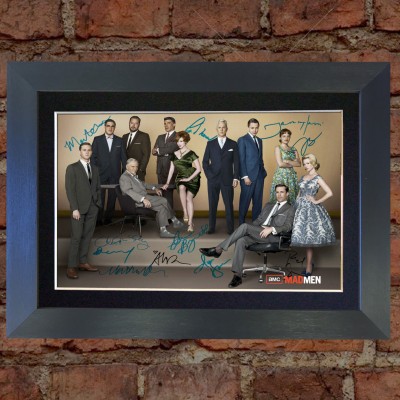 Mad Men cast Pre-Printed Autograph