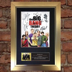 The Big Bang Theory cast 1 Pre-Printed Autograph