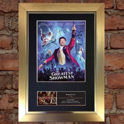 The Greatest Showman cast Pre-Printed Autograph 1