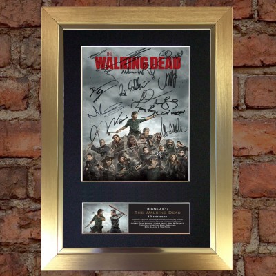 The Walking Dead cast Pre-Printed Autograph 1