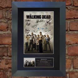 The Walking Dead cast Pre-Printed Autograph 2