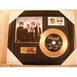 Bon Jovi Gold CD and Plectrum Display (Preprint)