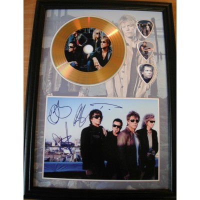 Bon Jovi Gold CD Display (Preprint)