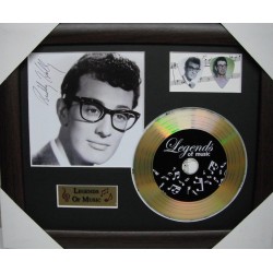 Buddy Holly Gold CD and Plectrum Display (Preprint)