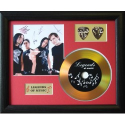 Bullet for My Valentine Gold CD and Plectrum Display (Preprint)