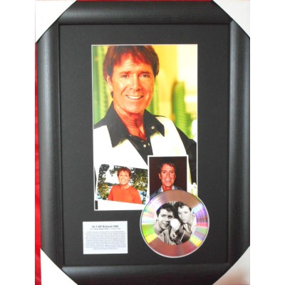 Cliff Richard Platinum CD Display