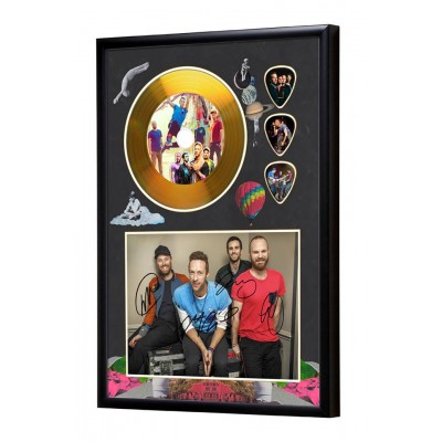 Coldplay Gold CD Display (Preprint)