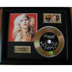 Debbie Harry Gold CD and Plectrum Display (Preprint) - 2