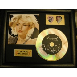 Debbie Harry Gold CD and Plectrum Display (Preprint) - 1