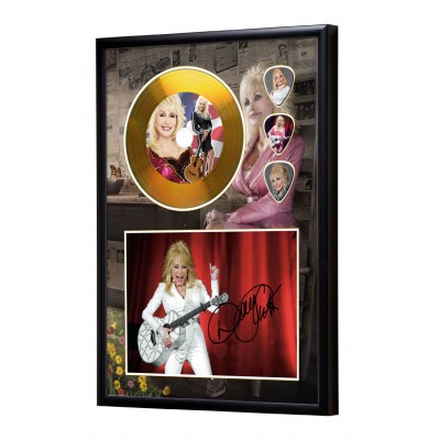 Dolly Parton Gold CD Display (Preprint)