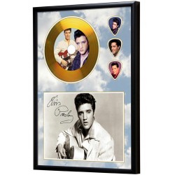 Elvis Presley Gold CD Display (Preprint) - 1