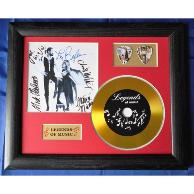 Fleetwood Mac Gold CD and Plectrum Display (Preprint)