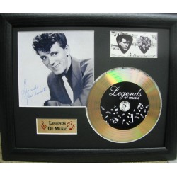 Gene Vincent Gold CD and Plectrum Display (Preprint)