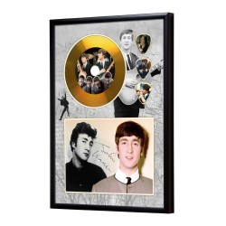 John Lennon Gold CD Display 2 (Preprint) - The Beatles