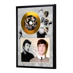 John Lennon Gold CD Display 2 (Preprint) - The Beatles