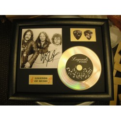 Lemmy Kilmister Gold CD and Plectrum Display (Preprint) - Motorhead