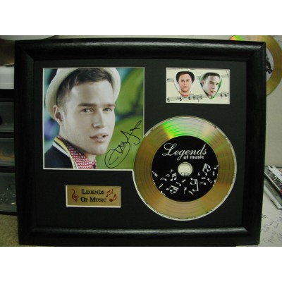 Olly Murs Gold CD and Plectrum Display (Preprint)