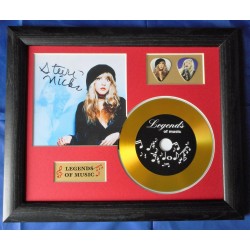 Stevie Nicks Gold CD and Plectrum Display (Preprint) - Fleetwood Mac