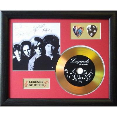 The Doors Gold CD and Plectrum Display (Preprint)