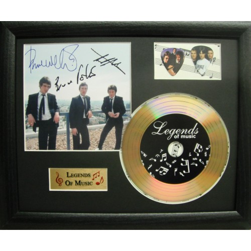 the jam signed gold disc