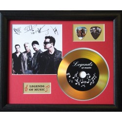 U2 Gold CD and Plectrum Display (Preprint)
