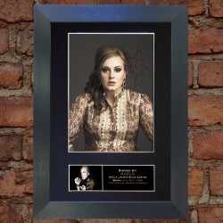 Adele Pre-Printed Autograph