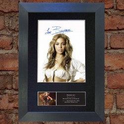 Beyonce Pre-Printed Autograph 1 (Destiny's Child)
