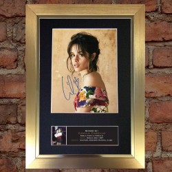 Camila Cabello Pre-Printed Autograph