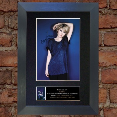 Dido Pre-Printed Autograph