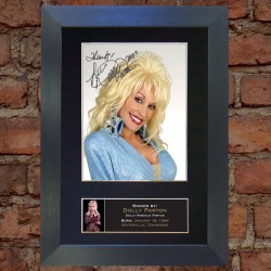 Dolly Parton Pre-Printed Autograph