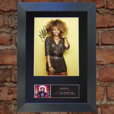 Fleur East Pre-Printed Autograph