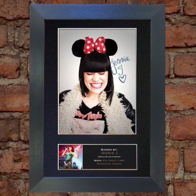 Jessie J Pre-Printed Autograph 1