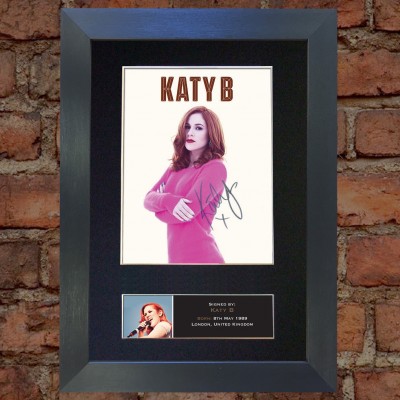 Katy B Pre-Printed Autograph