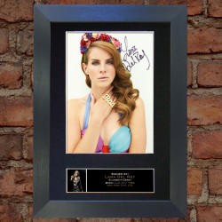 Lana Del Rey Pre-Printed Autograph