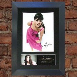 Lily Allen Pre-Printed Autograph