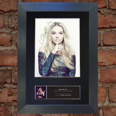 Louisa Johnson Pre-Printed Autograph