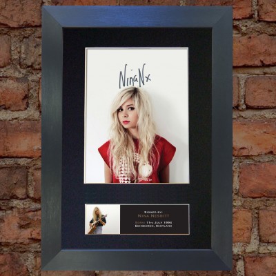 Nina Nesbitt Pre-Printed Autograph