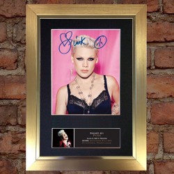 Pink Pre-Printed Autograph 2