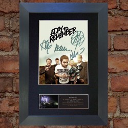 A Day to Remember Pre-Printed Autograph