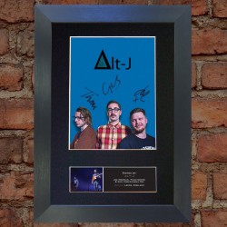 Alt-J Pre-Printed Autograph