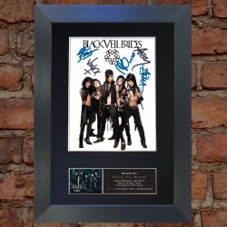 Black Veil Brides Pre-Printed Autograph