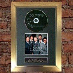 Boyzone Pre-Printed Autograph (Back Again.. No Matter What)