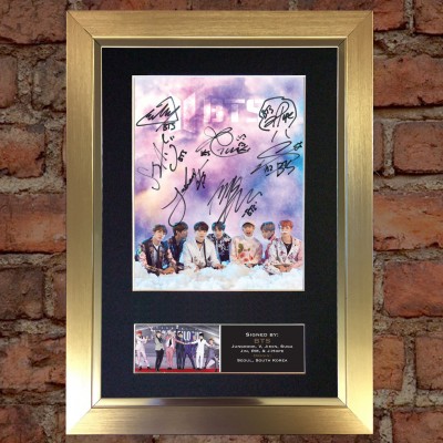 BTS Pre-Printed Autograph 2