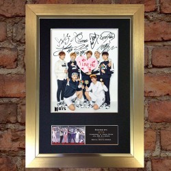 BTS Pre-Printed Autograph 3