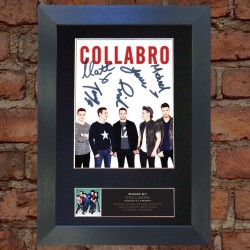 Collabro Pre-Printed Autograph (Britain's Got Talent)