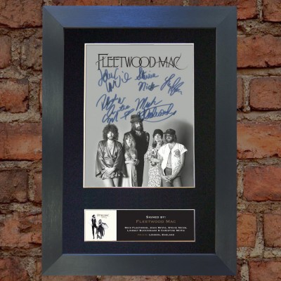 Fleetwood Mac Pre-Printed Autograph