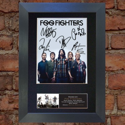 Foo Fighters Pre-Printed Autograph 1