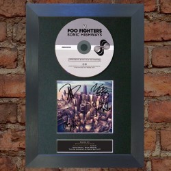 Foo Fighters Pre-Printed Autograph (Sonic Highways)